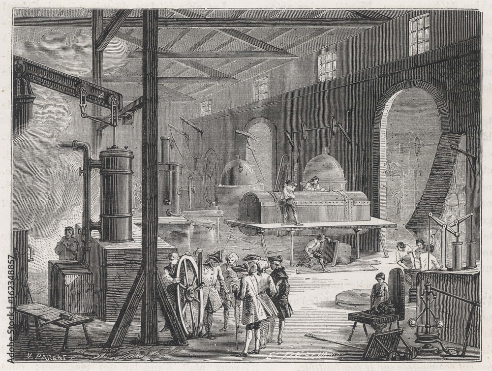 Factory Interior. Date: 18th century